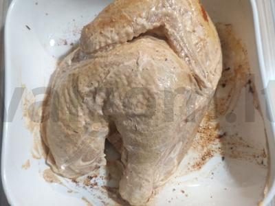 Kepta kario vištiena su traškia plutele Žingsnis 3