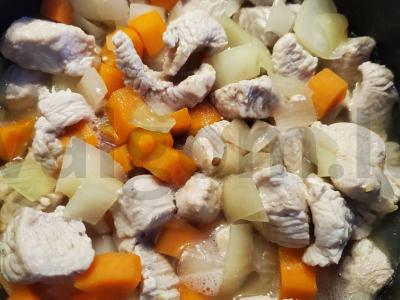 Vengriško stiliaus kalakutiena Žingsnis 4