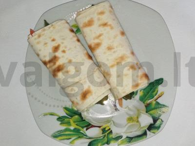 Yummy shawarma pagrindine nuotrauka