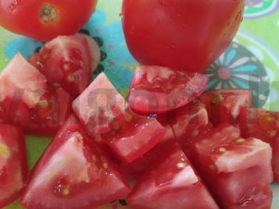 Vasaros daržovių salotos su pikantišku padažu Žingsnis 2