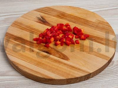Tartaletės su karbonadu ir paprikomis Žingsnis 1