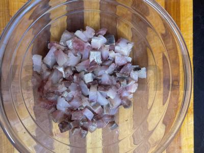 Norvegiškos salotos Žingsnis 1