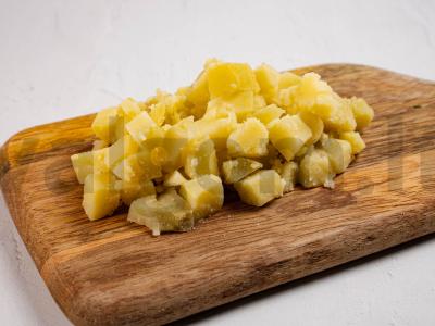 Poutassu salotos Žingsnis 1