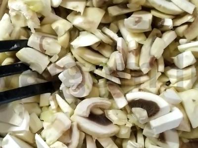 Fricassee su grybais Žingsnis 2