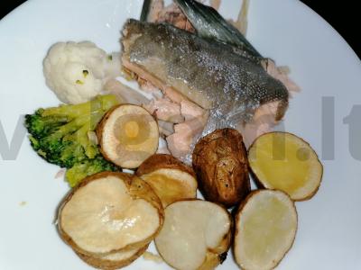 Keptos bulvės pagal autoriaus receptą pagrindine nuotrauka