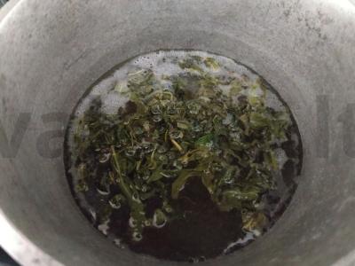 Naudinga chasuima su druska ir pienu Žingsnis 1