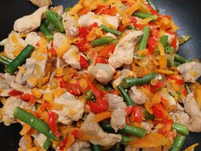 Azijietiška keptuvė Wok Žingsnis 1