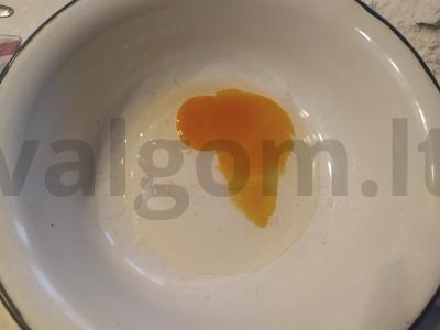 Gardūs sausainiai. Žingsnis 1