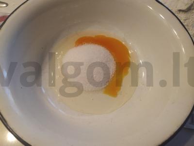 Gardūs sausainiai. Žingsnis 2