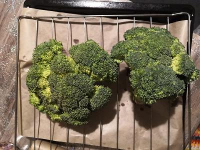 Kepti brokoliai Žingsnis 2