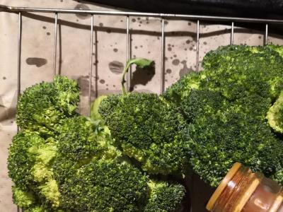 Kepti brokoliai Žingsnis 4