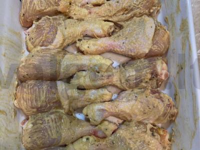 Garstyčiose kepta vištienos blauzdelė Žingsnis 2