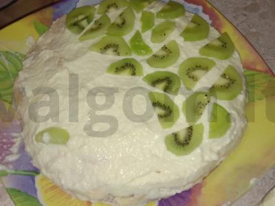 Vaisių fantazijos tortas Žingsnis 6