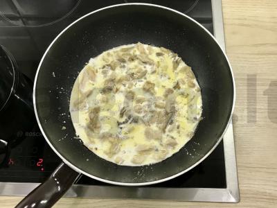 Klasikinis julienas su grybais ir vištiena bet kokiam patiekalui Žingsnis 7