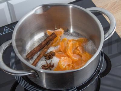 Glyntwine su mandarinais Žingsnis 1