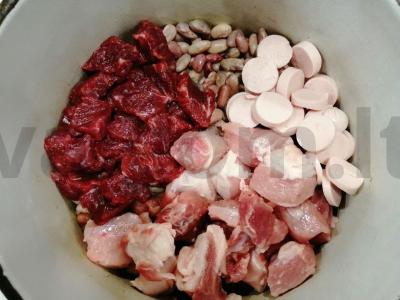Feijoada su kiauliena Žingsnis 1