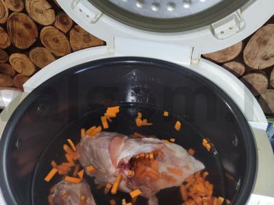 Dietinė sriuba vaikams multicooker Žingsnis 2