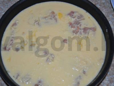 Gorgonian omlete Žingsnis 3