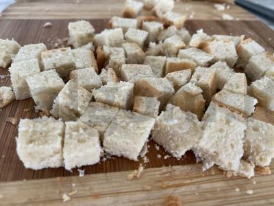 Subtilus desertas su mangais ir ananasais Žingsnis 1