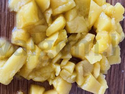 Subtilus desertas su mangais ir ananasais Žingsnis 3