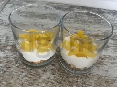 Subtilus desertas su mangais ir ananasais Žingsnis 8