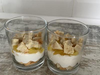 Subtilus desertas su mangais ir ananasais Žingsnis 9