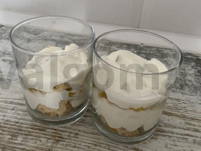 Subtilus desertas su mangais ir ananasais Žingsnis 10