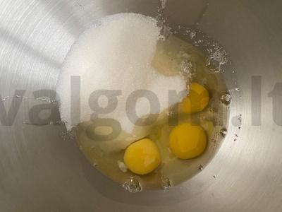 Įspūdingas zebro keksiukas Žingsnis 1