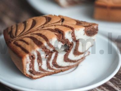 Įspūdingas zebro keksiukas pagrindine nuotrauka