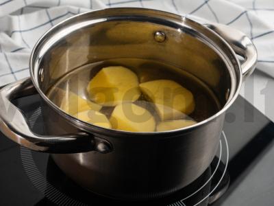 Bulvių košė su petražolėmis Žingsnis 2