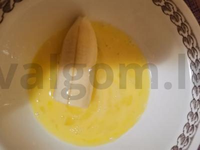 Kepti bananai Žingsnis 7
