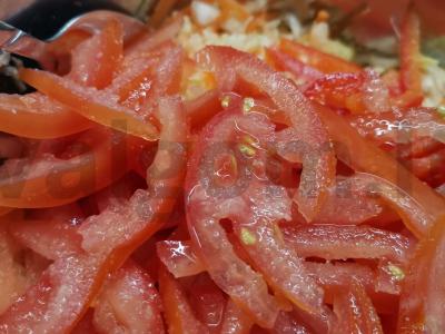 Mažai kaloringos pavasarinių kopūstų salotos Žingsnis 5