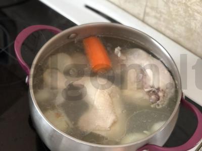 Cholodeco "Greitasis". Žingsnis 1