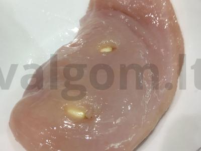 Vištienos krūtinėlė su prieskoniais orkaitėje Žingsnis 1