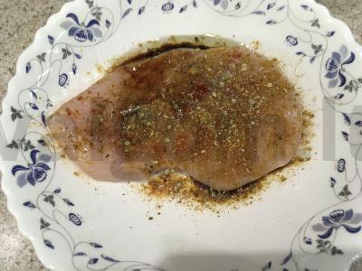 Vištienos krūtinėlė su prieskoniais orkaitėje Žingsnis 2