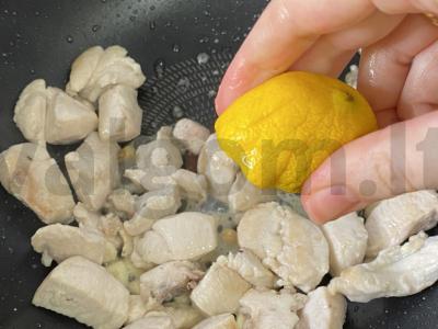 Udon makaronai su vištienos krūtinėle Žingsnis 3