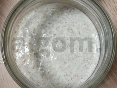 Naudinga žalia grikių duona Žingsnis 2