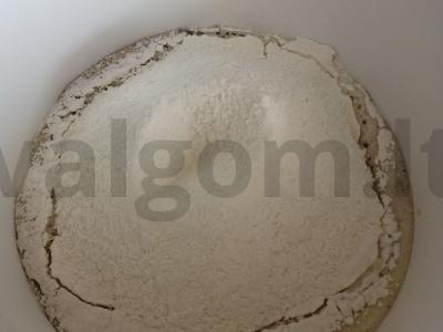 Ažūriniai mieliniai blyneliai Žingsnis 3