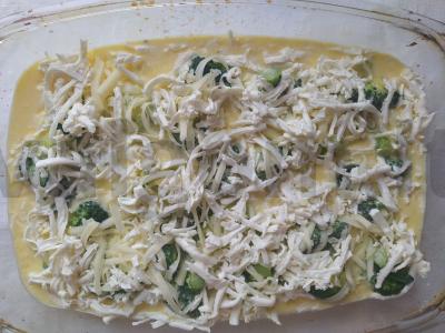 Brokoliai, kepti su rikota ir mocarela Žingsnis 2