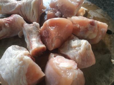 Vištienos kepimas daugiafunkcinėje keptuvėje Žingsnis 1