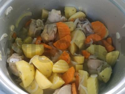 Vištienos kepimas daugiafunkcinėje keptuvėje Žingsnis 5