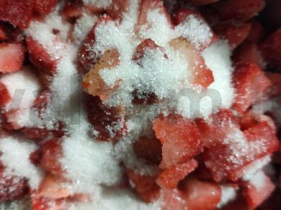 Braškių pyrago įdaras Žingsnis 3