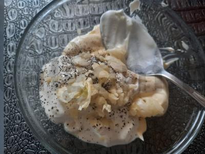 Greitas totorių padažas Žingsnis 2