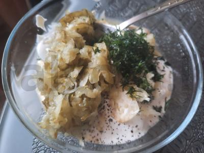 Greitas totorių padažas Žingsnis 4