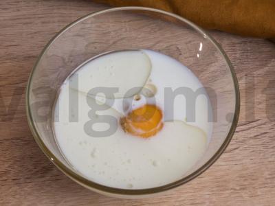 Šokoladiniai keksiukai su mandarinais Žingsnis 2