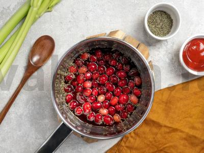 Lašiša folijoje su spanguolėmis Žingsnis 1