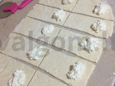 Varškės bandelės Žingsnis 3