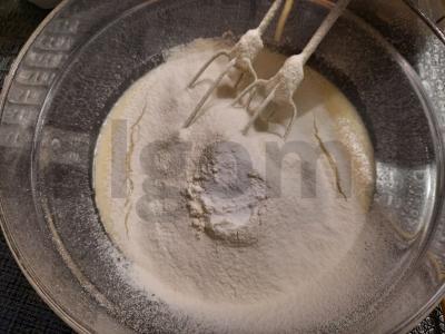 Morkų pyragas su graikiniais riešutais Žingsnis 5