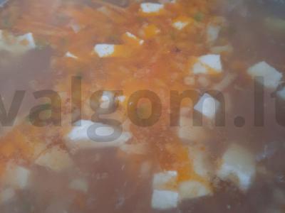 Sriuba su vištiena ir ryžiais Žingsnis 4