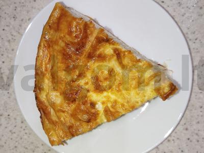 Banica (varškė su pitos duona) pagrindine nuotrauka